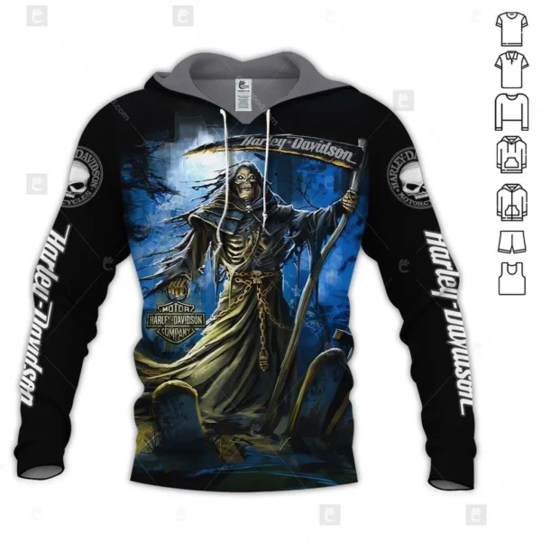 Motorcycle All Over Printed Clothes HD060409