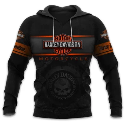 Motorcycle All Over Printed Clothes HD050701 - Normal Hoodie, S