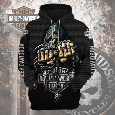 Motorcycle All Over Printed Clothes HD290802 - Normal Hoodie, S