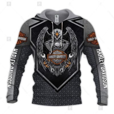 Motorcycle All Over Printed Clothes HD230828 - Normal Hoodie, S