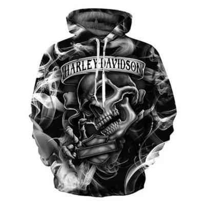 Motorcycle All Over Printed Clothes DH271104 - Normal Hoodie, S