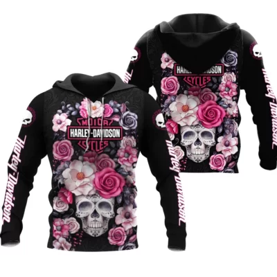 Motorcycle All Over Printed Clothes DH180402 - Normal Hoodie, S