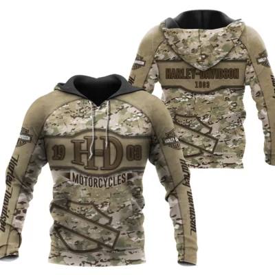Motorcycle All Over Printed Clothes DH160603 - Normal Hoodie, S
