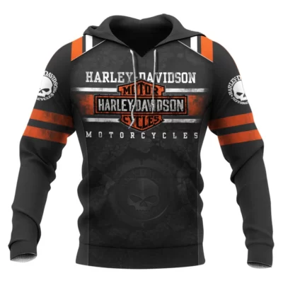 Motorcycle All Over Printed Clothes DH271001 - Normal Hoodie, S