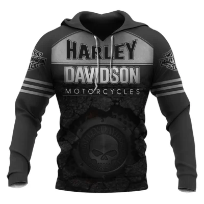 Motorcycle All Over Printed Clothes DH271002 - Normal Hoodie, S