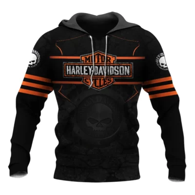 Motorcycle All Over Printed Clothes DH011101 - Normal Hoodie, S