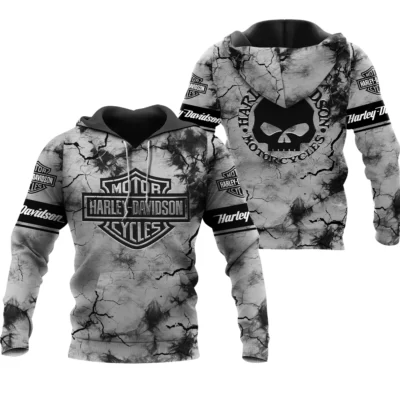 Motorcycle All Over Printed Clothes DH180203 - Normal Hoodie, S