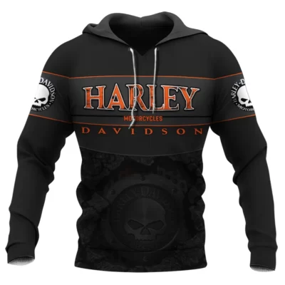 Motorcycle All Over Printed Clothes DH180209 - Normal Hoodie, S