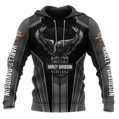 Motorcycle All Over Printed Clothes DH180212 - Normal Hoodie, S