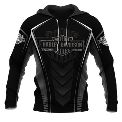 Motorcycle All Over Printed Clothes DH180215 - Normal Hoodie, S