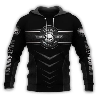 Motorcycle All Over Printed Clothes DH180217 - Normal Hoodie, S