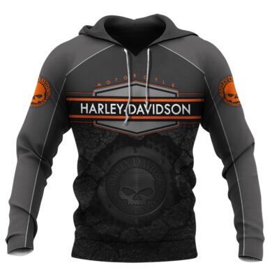 Motorcycle All Over Printed Clothes DH180218 - Normal Hoodie, S