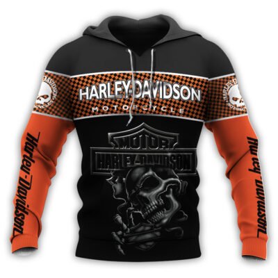 Motorcycle All Over Printed Clothes DH180221 - Normal Hoodie, S