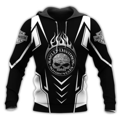 Motorcycle All Over Printed Clothes DH180220 - Normal Hoodie, S