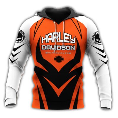 Motorcycle All Over Printed Clothes DH180226 - Normal Hoodie, S