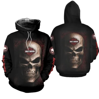 Motorcycle All Over Printed Clothes DH060402 - Normal Hoodie, S