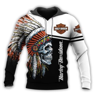 Motorcycle All Over Printed Clothes HD040902 - Normal Hoodie, S
