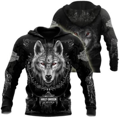 Motorcycle All Over Printed Clothes HD111108 - Normal Hoodie, S