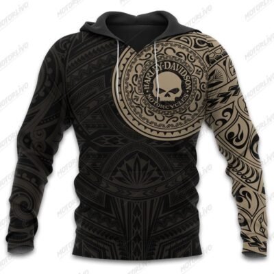 Motorcycle All Over Printed Clothes HD301015 - Normal Hoodie, S