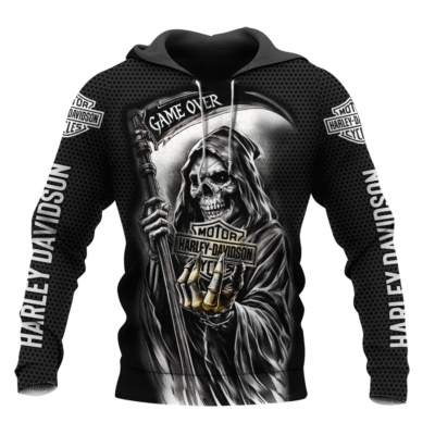 Motorcycle All Over Printed Clothes HD100606 - Normal Hoodie, S