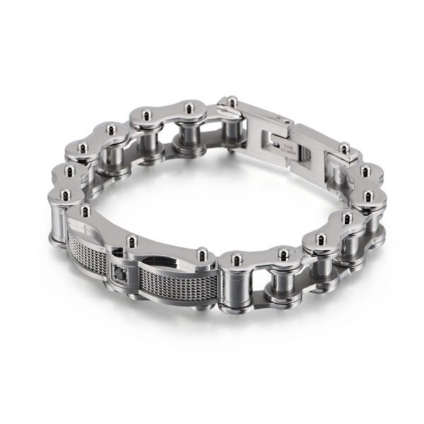 Alternative view of Steel Torque Bracelet