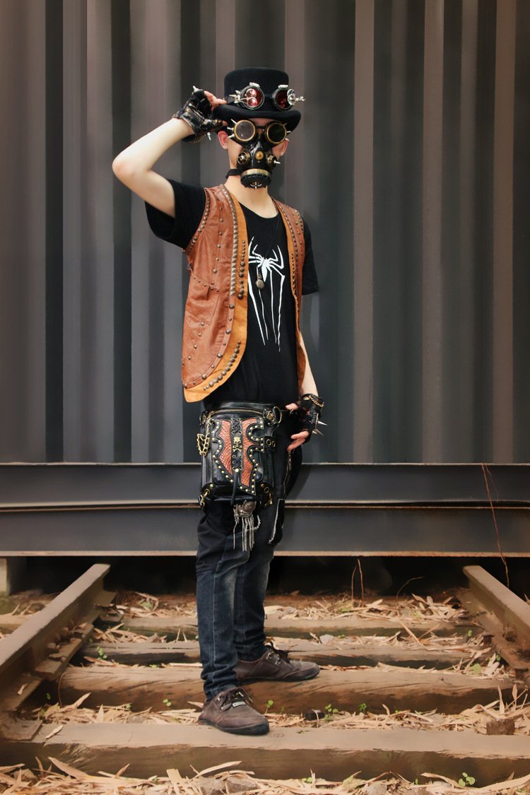 Steampunk Nomad Thigh Bag - Image 4