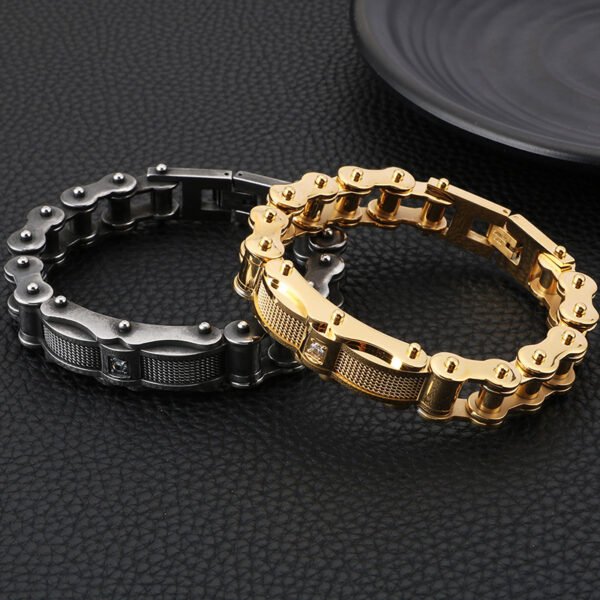 Steel Torque Bracelet