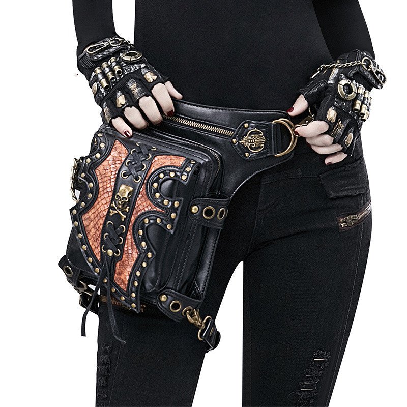 Steampunk Nomad Thigh Bag