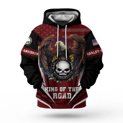 Motorcycle All Over Printed Clothes HD100610 - Normal Hoodie, S
