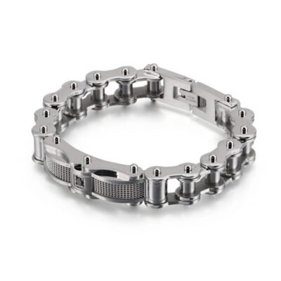 Steel Torque Bracelet - Steel Color