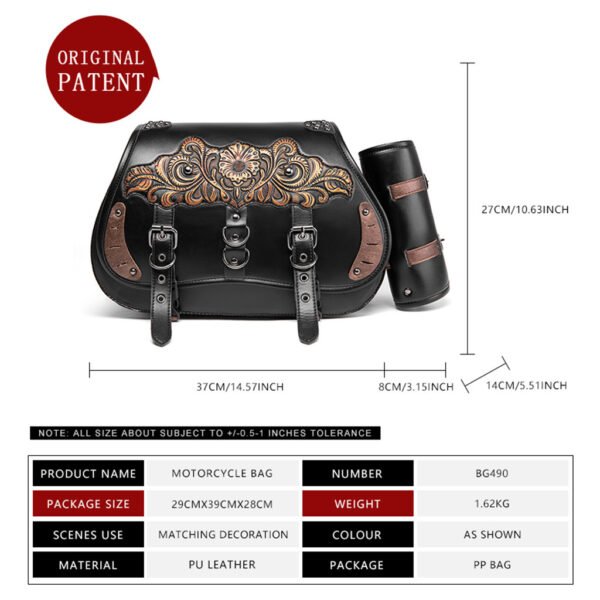 Alternative view of The Wild West Heritage Saddlebags