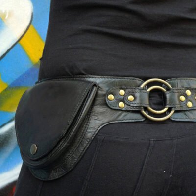 Vintage Outlaw Utility Belt - Black