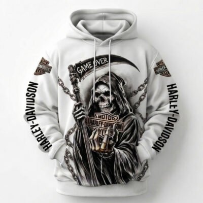 Motorcycle All Over Printed Clothes HD100611 - Normal Hoodie, S