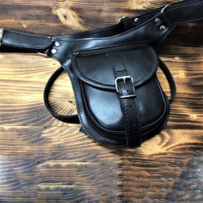 The Iron Gentleman Leg Pouch - Black