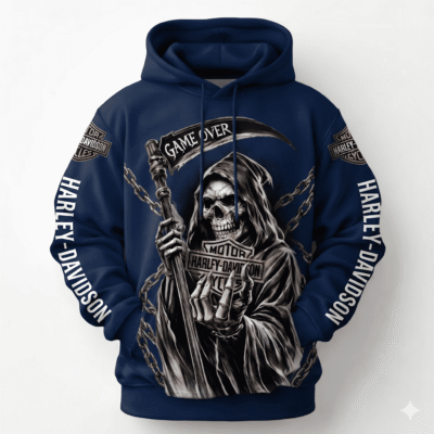 Motorcycle All Over Printed Clothes HD100612 - Normal Hoodie, S