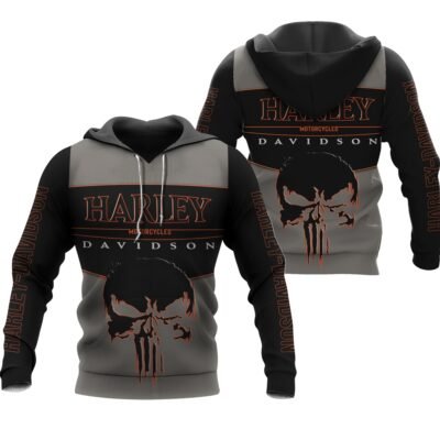 Motorcycle All Over Printed Clothes HD100617 - Normal Hoodie, S