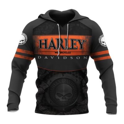 Motorcycle All Over Printed Clothes HD100618 - Normal Hoodie, S