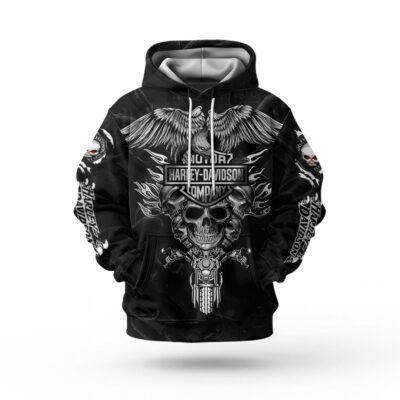 Motorcycle All Over Printed Clothes HD100613 - Normal Hoodie, S