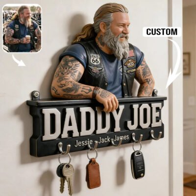 Custom Shape Wood Key Holder CS011001 - 11