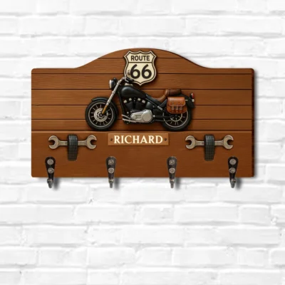 Custom Shape Wood Key Holder CS011004 - 11