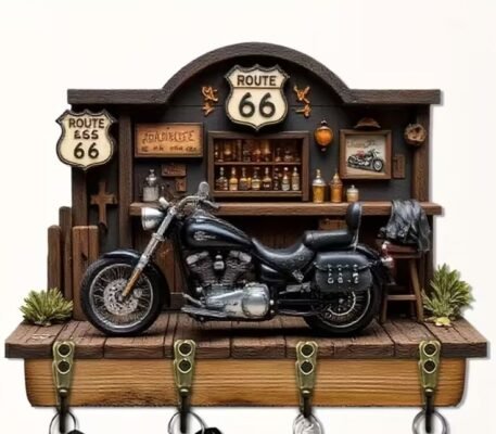 Custom Shape Wood Key Holder CS011005 - 11